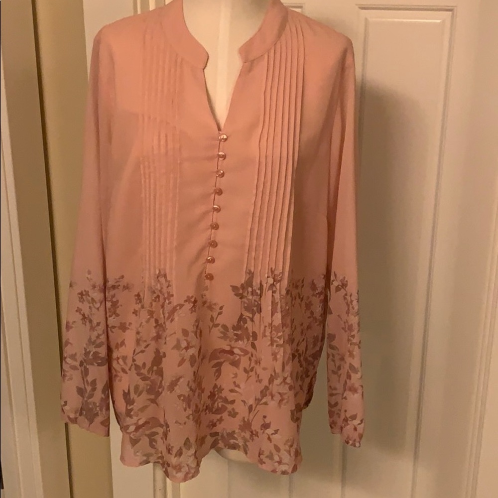 Coldwater Creek Floral Blouse